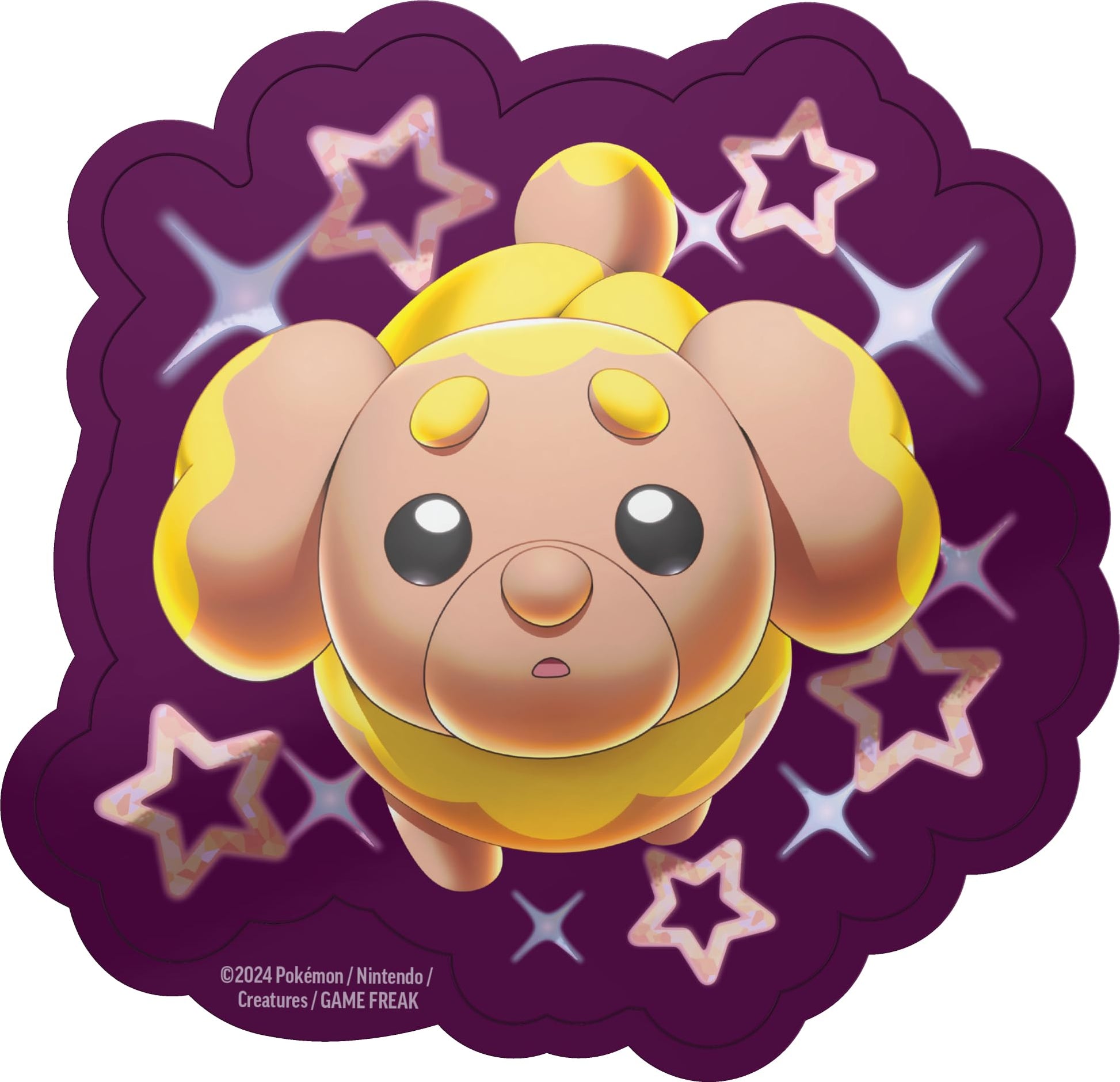 POKEMON TCG: Scarlet and Violet: PALDEAN Fates: TECH Sticker Collection - Shiny Fidough - 3