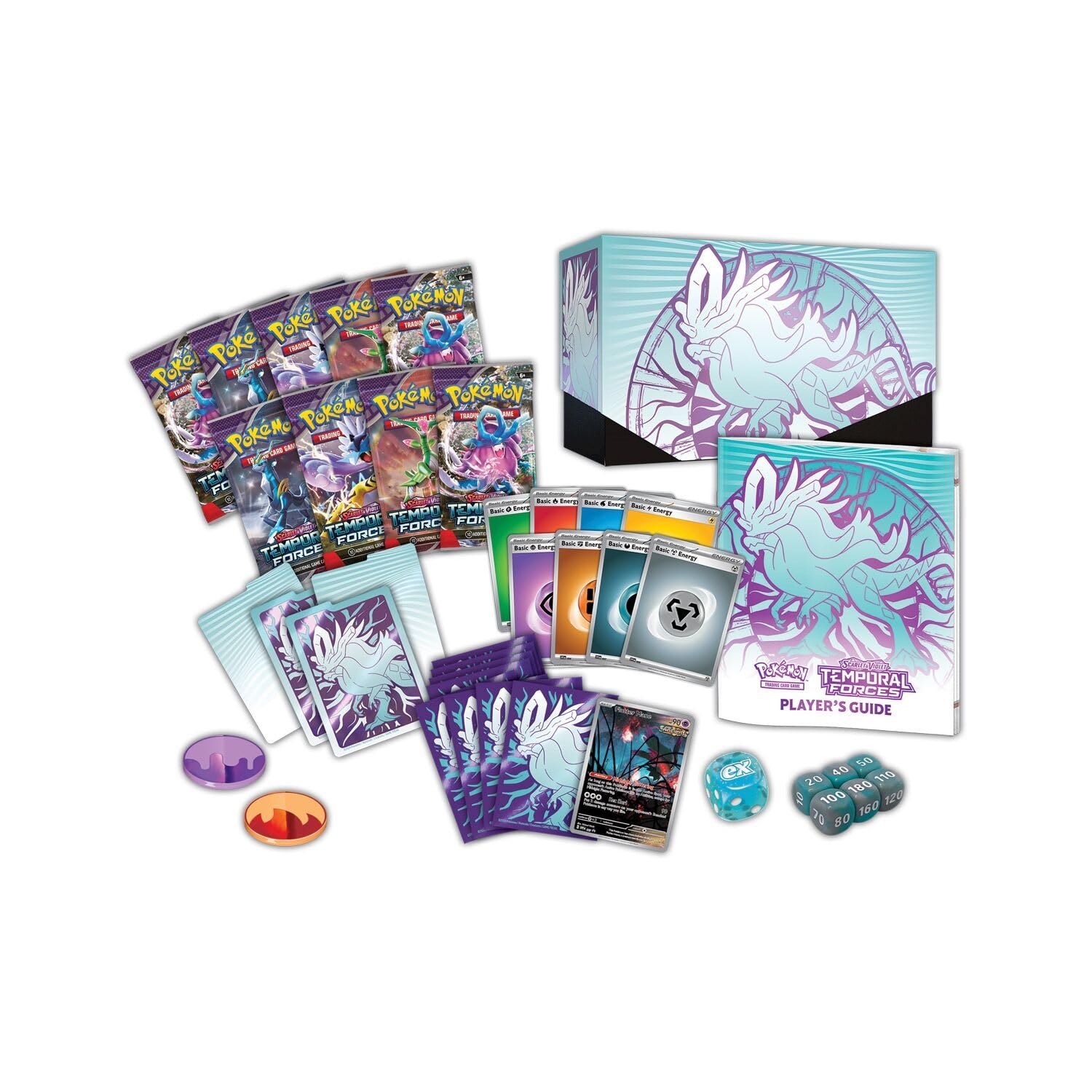 Pokémon TCG: Scarlet & Violet—Temporal Forces Elite Trainer Box - 3