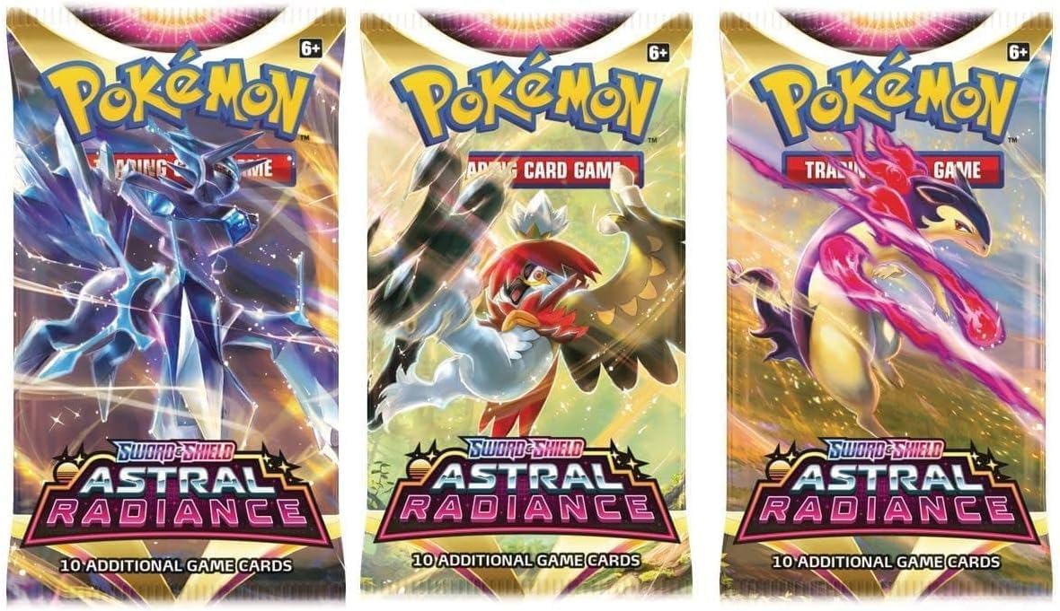 Pokemon TCG: Sword & Shield Astral Radiance 4 Booster Packs - 4