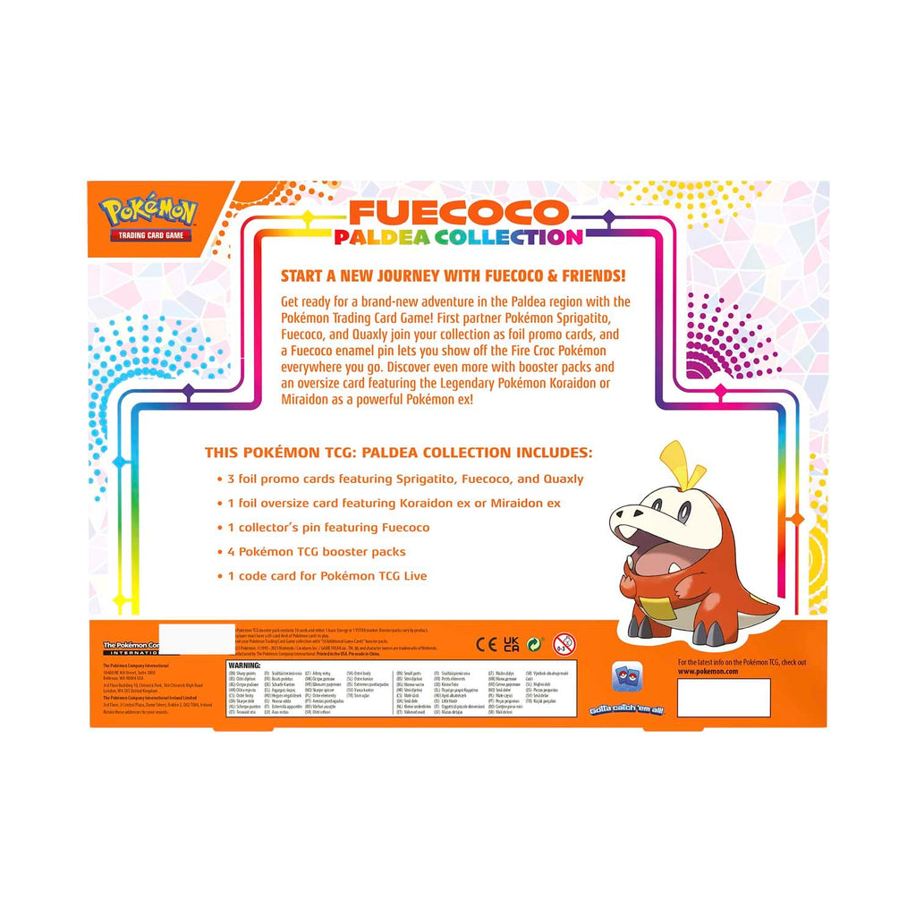 Pokemon TCG: Paldea Pin Collection - Fuecoco - 2