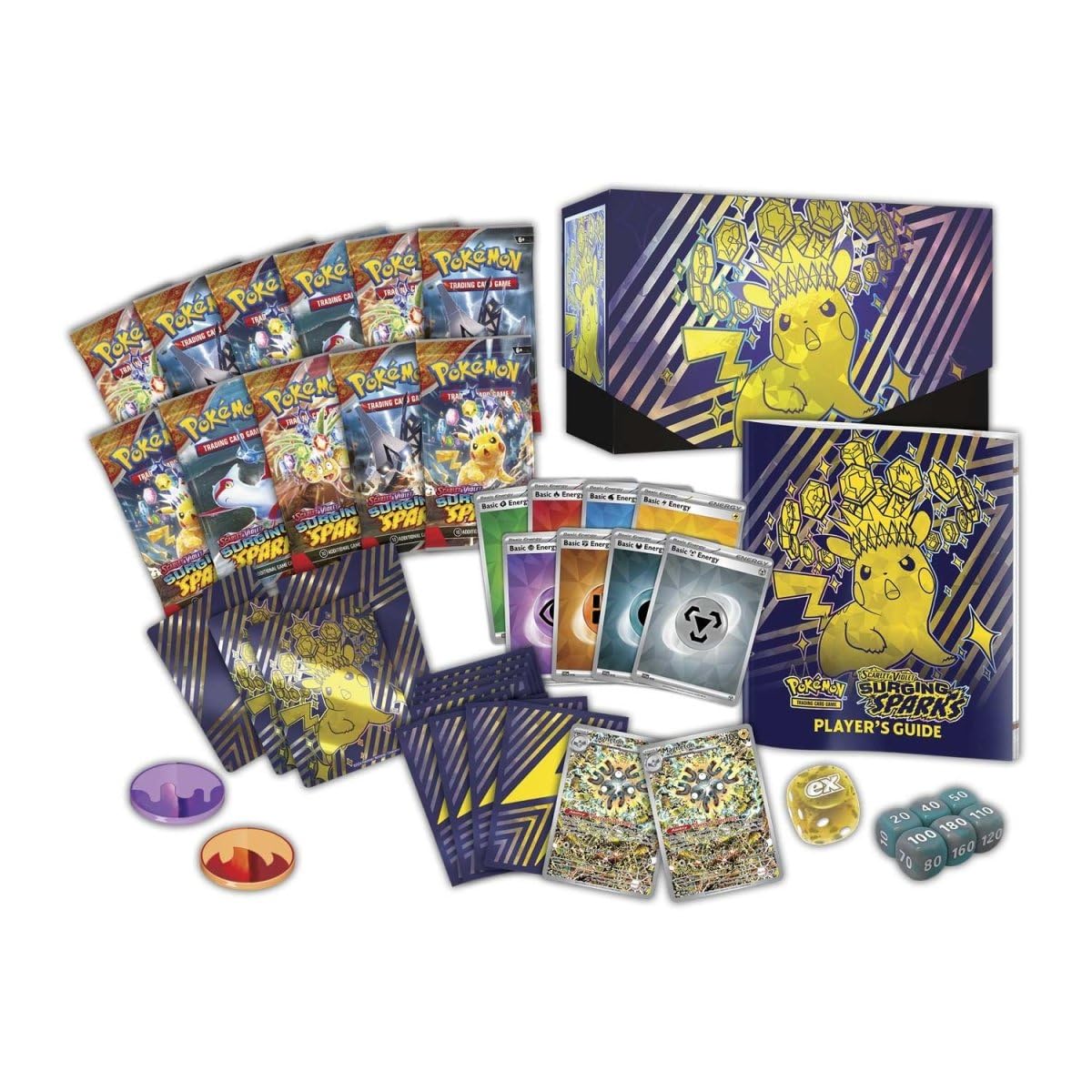 Pokemon TCG: Scarlet & Violet-Surging Sparks Pokemon Center Elite Trainer Box - 8