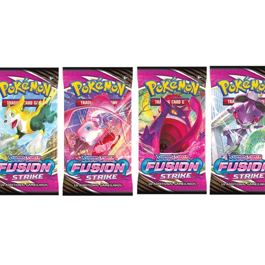 Pokemon TCG: Sword & Shield Fusion Strike 4 Booster Packs - 4