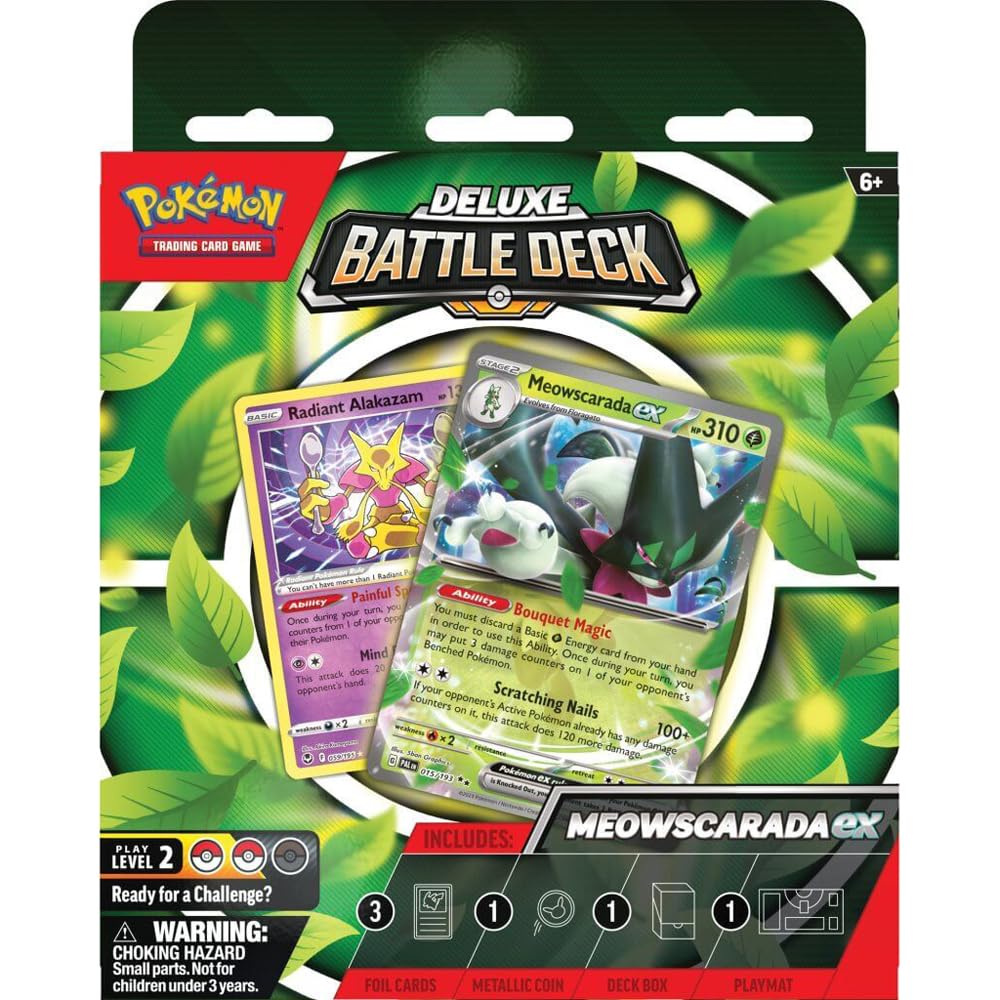 Pokémon TCG: Meowscarada/Quaquaval ex Deluxe Battle Deck - 4