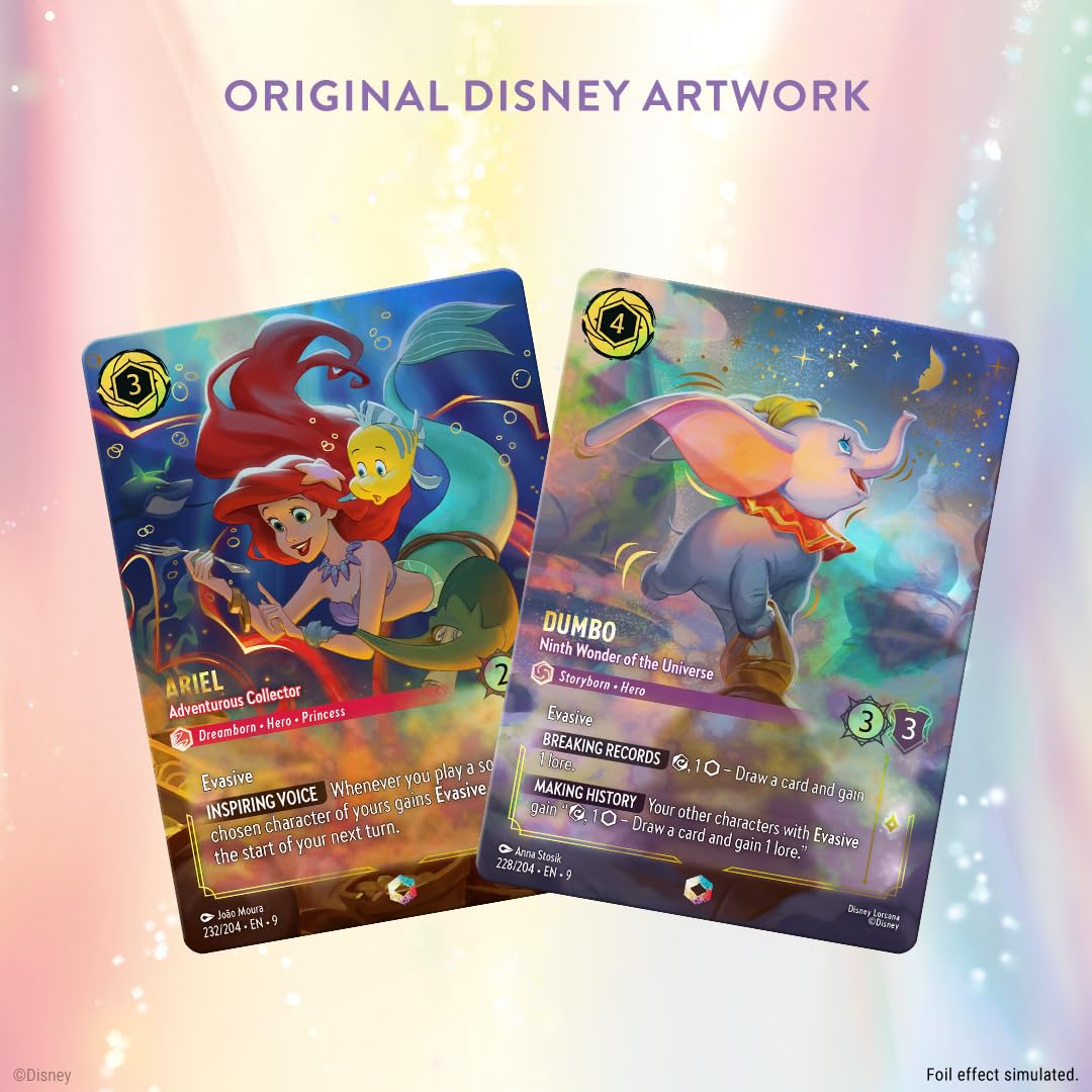 Ravensburger Disney Lorcana TCG: Fabled Illumineer's Trove | Secure Card Storage | Includes Booster Packs & Comprehensive Guide | Original Disney Artwork | Ages 8+ - 3