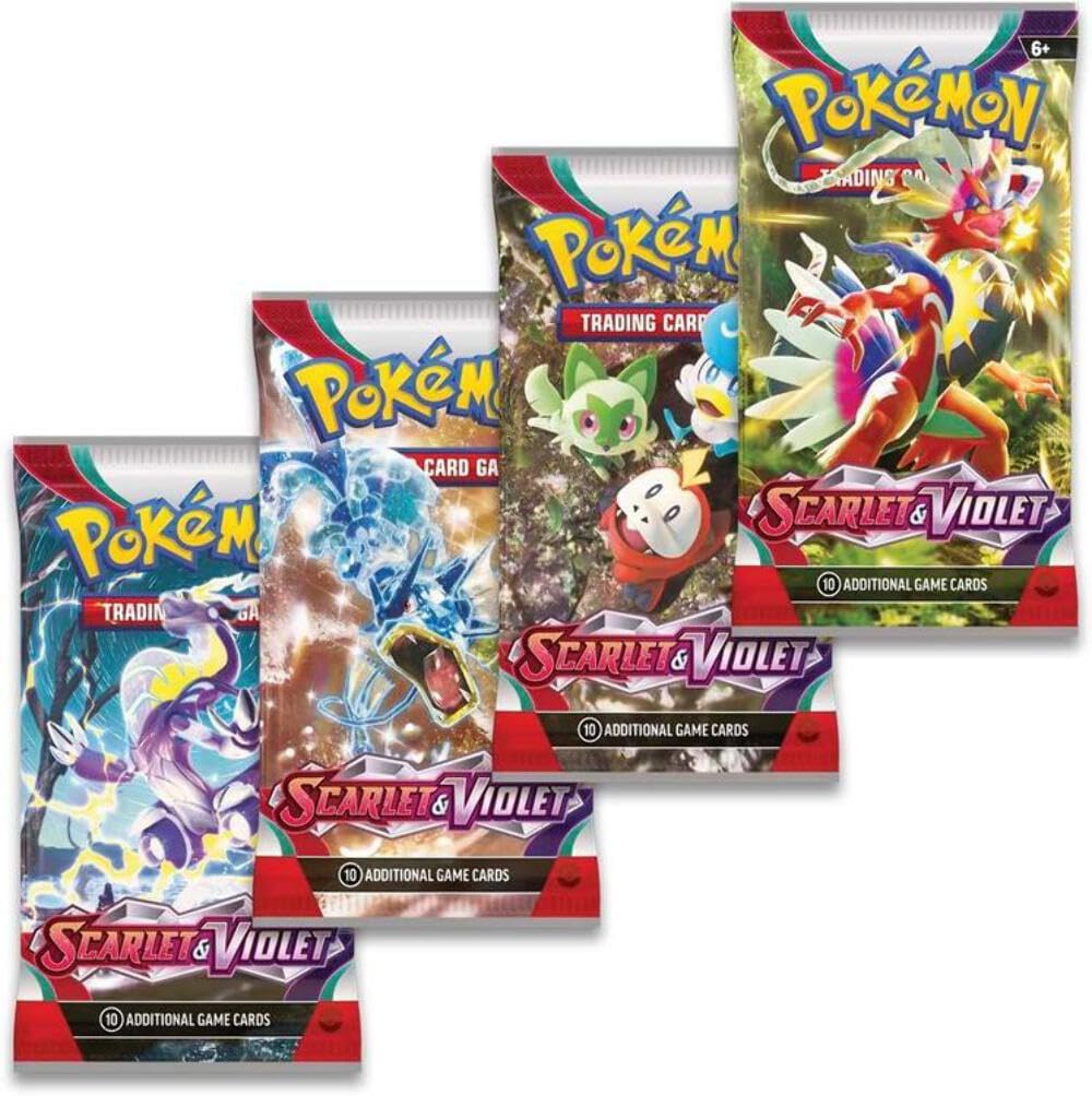 Pokemon Scarlet & Violet Sleeved Booster Pack - 4
