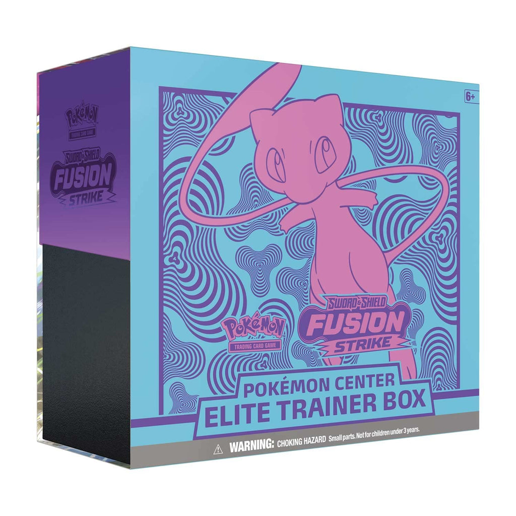 Pokemon TCG: Sword & Shield-Fusion Strike Pokemon Center Elite Trainer Box - 10 Packs, Promos - 4