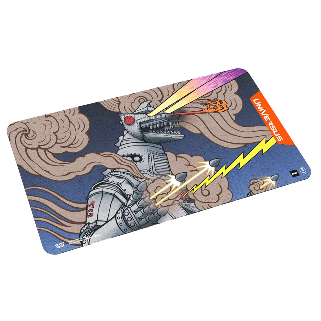 UniVersus Godzilla Challenger Series - Mechagodzilla - Bionic Menace Playmat - 24x14 Neoprene Mat, Tabletop Card Game Accessory, UVS Games, Licensed - 4