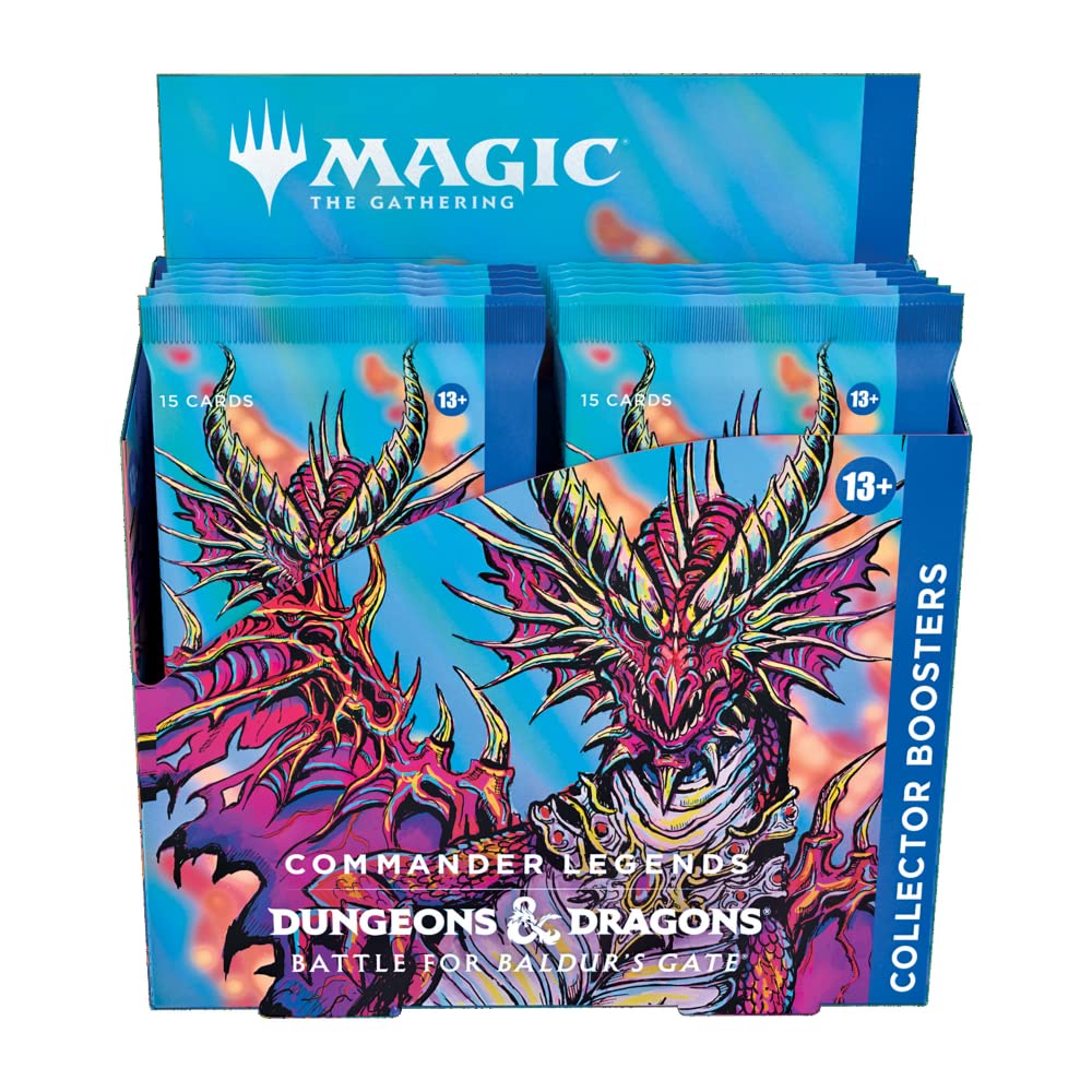 Magic: The Gathering Commander Legends: Battle for Baldur’s Gate Collector Booster Box | 12 Packs (180 Magic Cards) - 3