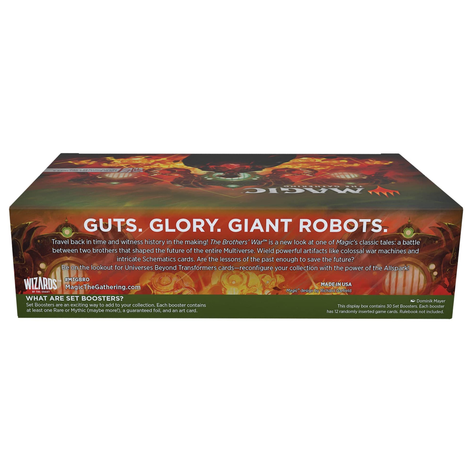 Magic The Gathering The Brothersâ€™ War Set Booster Box | 30 Packs (360 Magic Cards) - 2