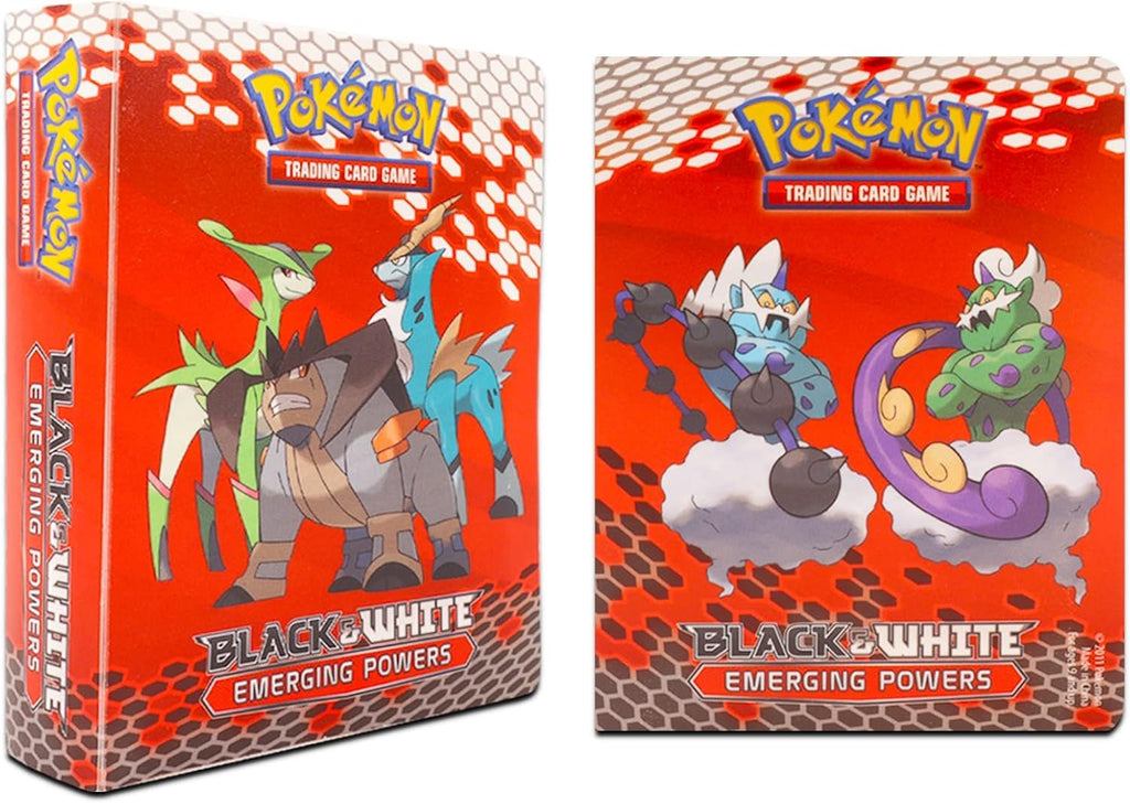 Pokemon Binders for Cards 6 Pack - Bundle with 6 Assorted Mini Binders, Each Holds 60 Cards Plus Door Hanger | Pokemon Card Carrying Case Set - 5