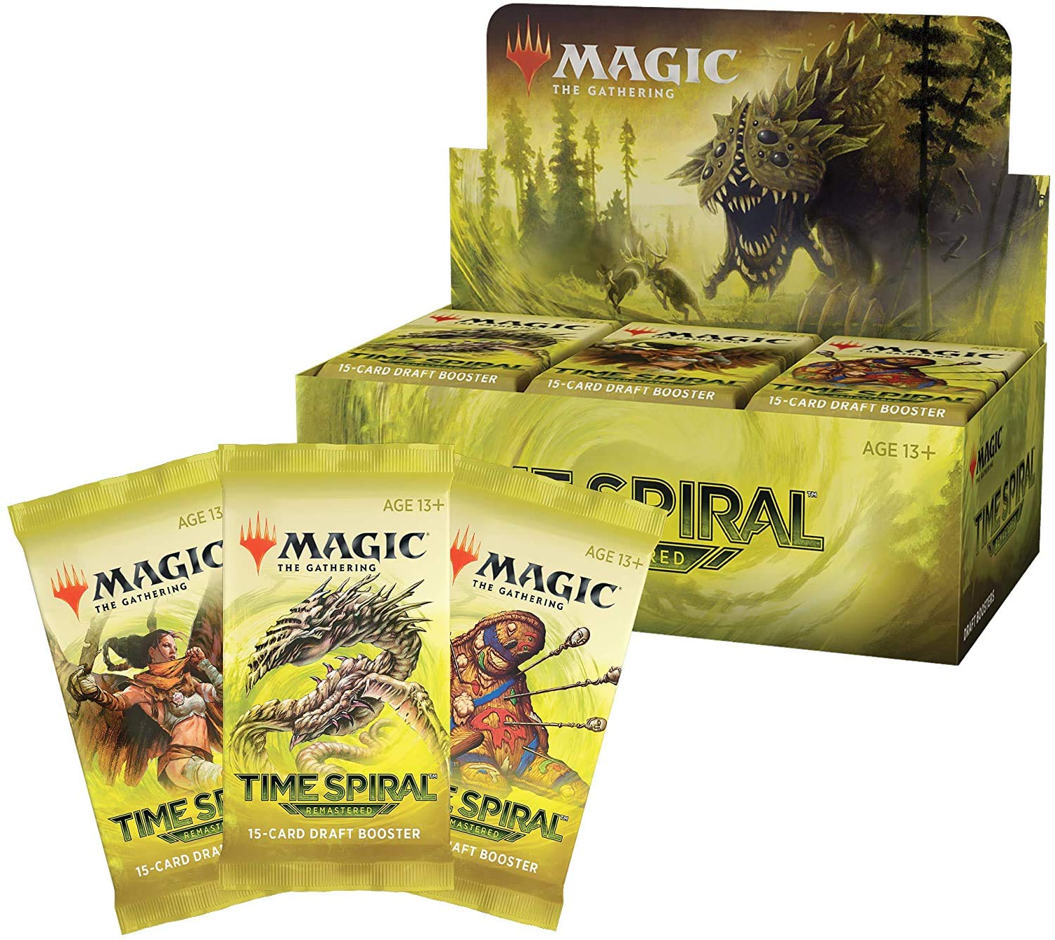Magic: The Gathering Time Spiral Remastered Draft Booster Box | 36 Packs (540 Magic Cards) - 2