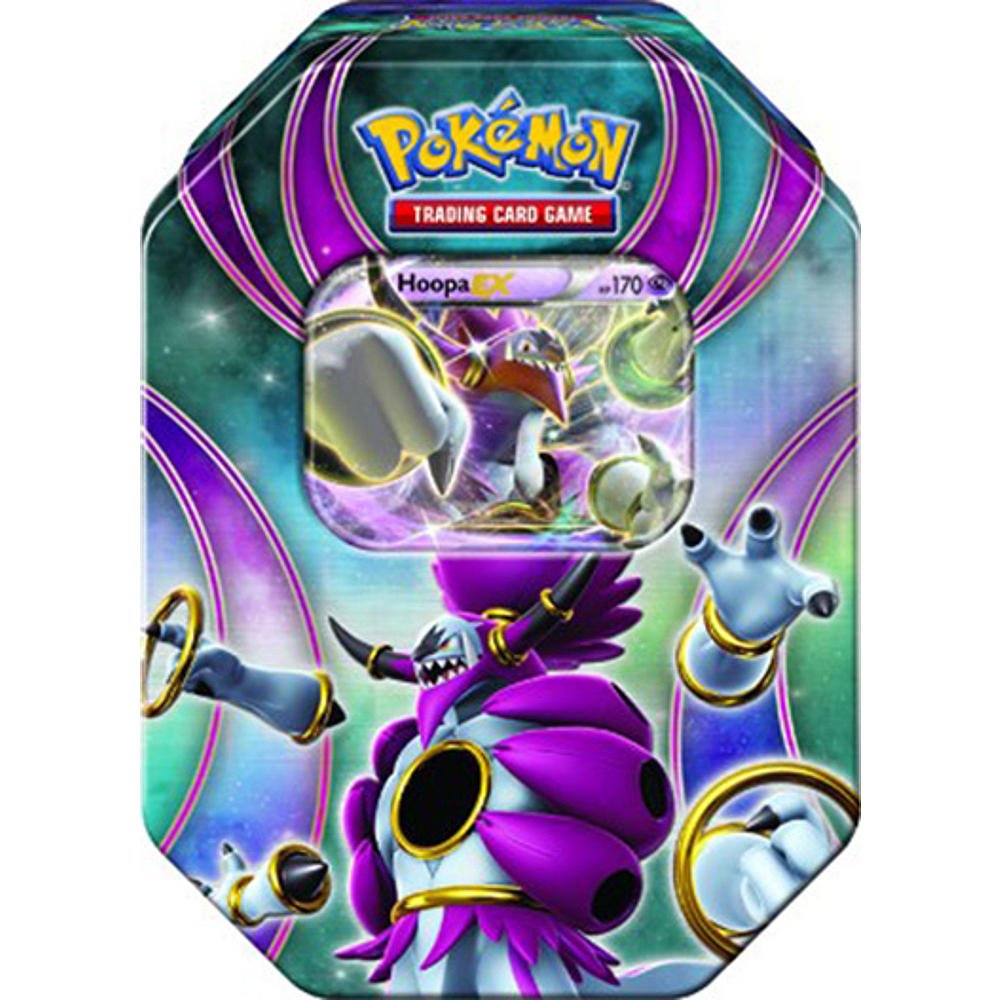 Pokemon Tins 2016 Trading Cards Best of Ex Tins Featuring Hoopa Collector Tin