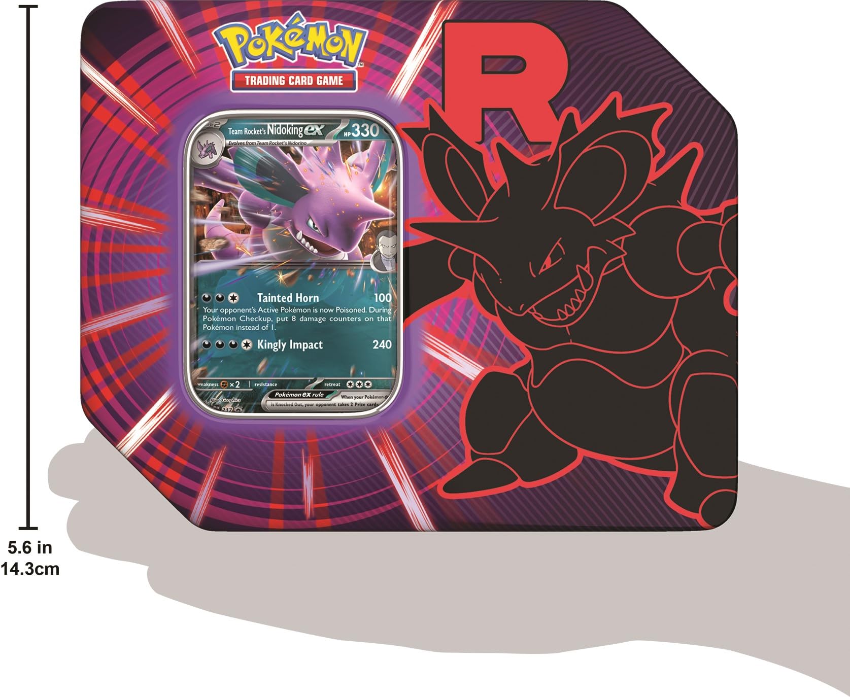 Pokémon TCG: Team Rocket Tin - 2