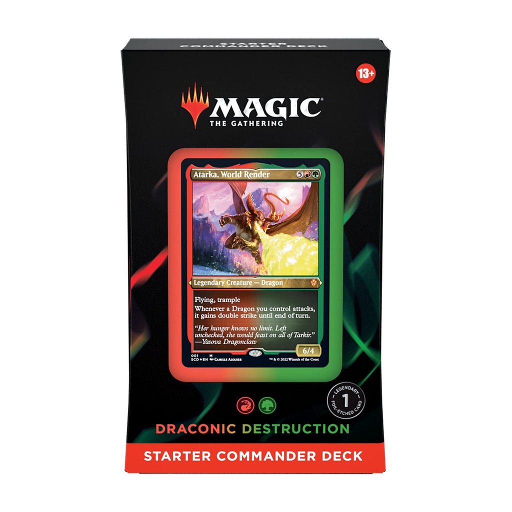 Magic: The Gathering Starter Commander Deck Bundle – Includes all 5 Decks,Multicoloured - 3