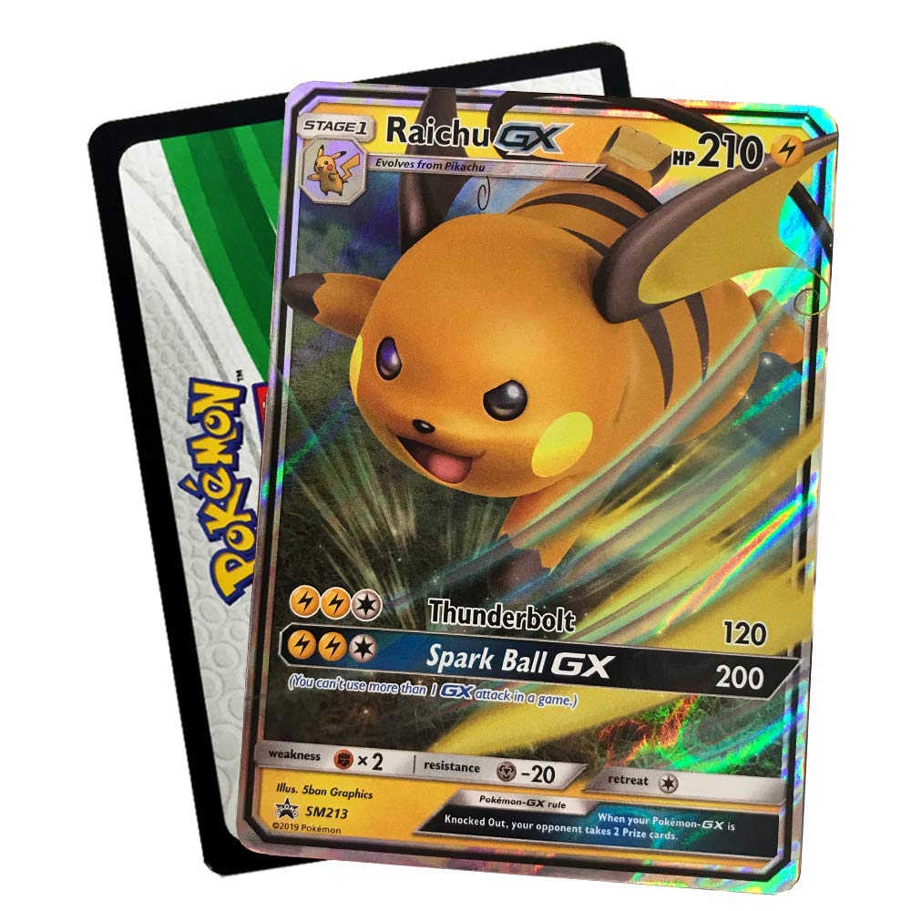 Pokemon TCG: Sun & Moon Hidden Fates - Raichu-GX Collector's Tin - 2