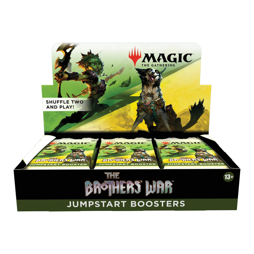 Magic: The Gathering Bundle - Jumpstart 2022 Booster Box (24 Packs) + Brothers’ War Jumpstart Booster Box (18 Packs) - 2