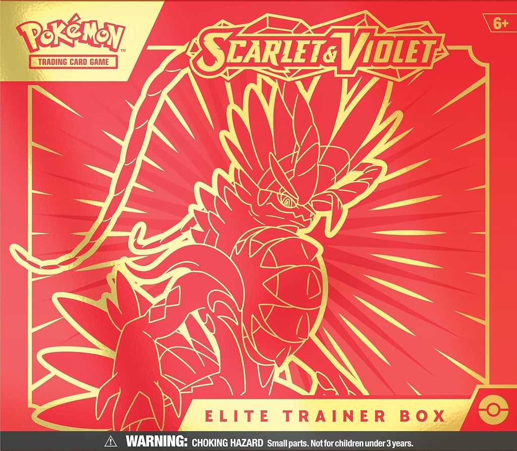Pokémon TCG: Scarlet & Violet Elite Trainer Box (Miraidon Purple or Koraidon Red, Random Color) - 9