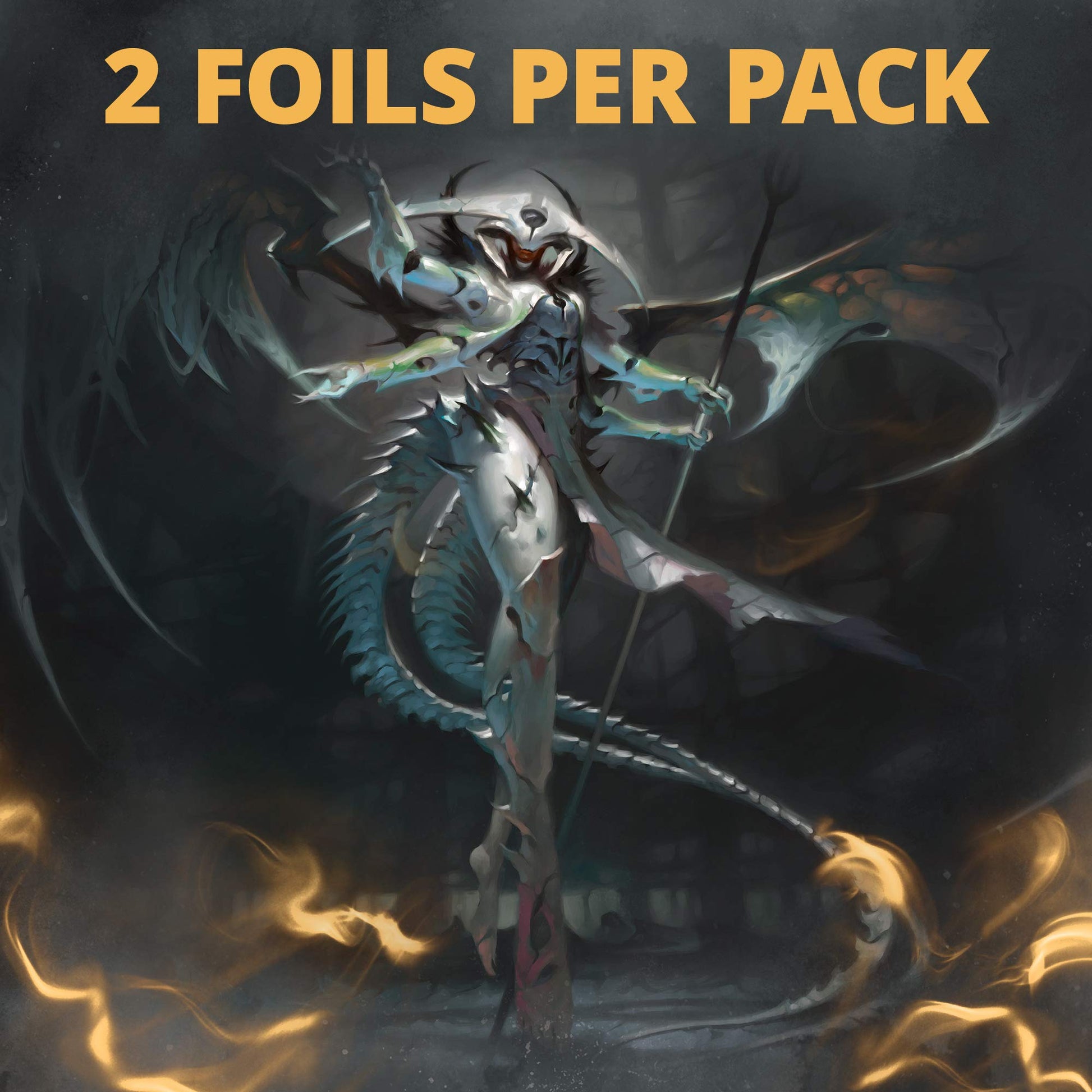 Magic: The Gathering Double Masters 2020 Draft Booster Pack | 15 Magic Cards | 2 Rares | 2 Foils - 5