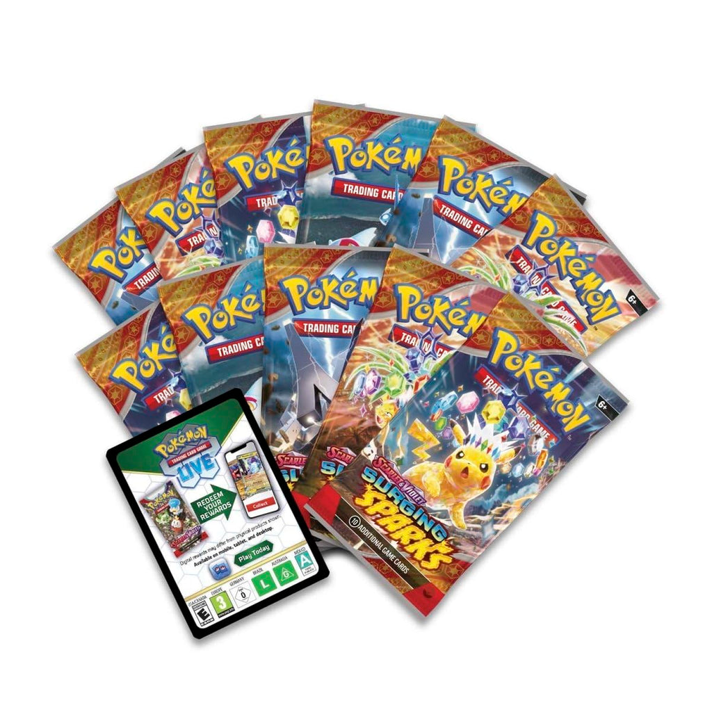 Pokemon TCG: Scarlet & Violet-Surging Sparks Pokemon Center Elite Trainer Box - 7