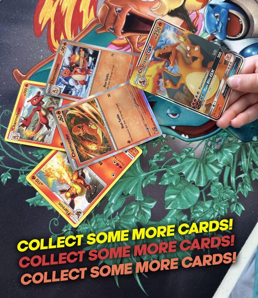 Pokémon Compatible 100 Card Lot with 3 Legendary Ultra Rare Cards Bundle- with Dan123yal Deck Box Included - 5
