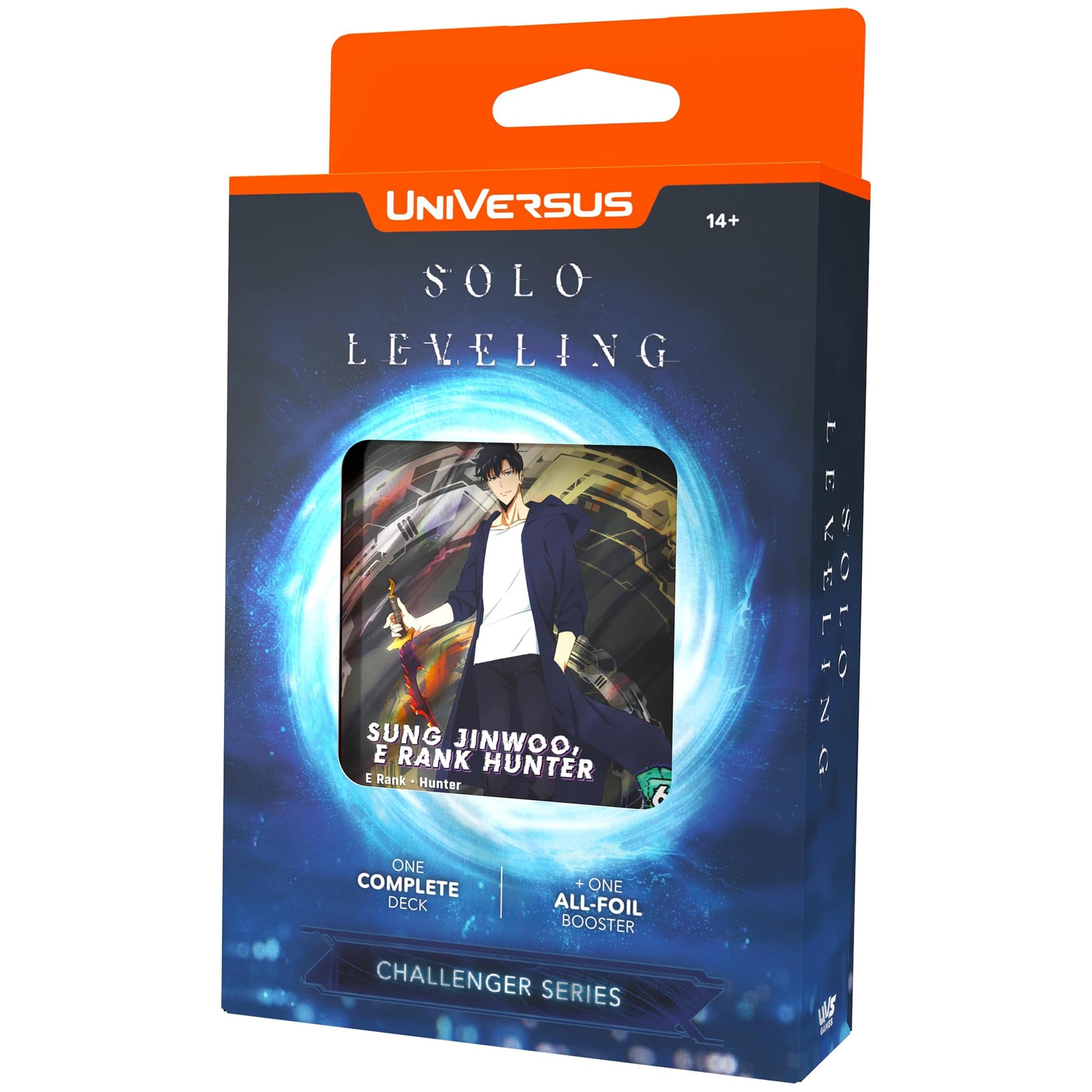 UniVersus: Solo Leveling - Challenger Series - Deck Building Game, Ready to Play Deck, Sung Jinwoo Character Card, 6 Foil Or Alt Art Cards - 2
