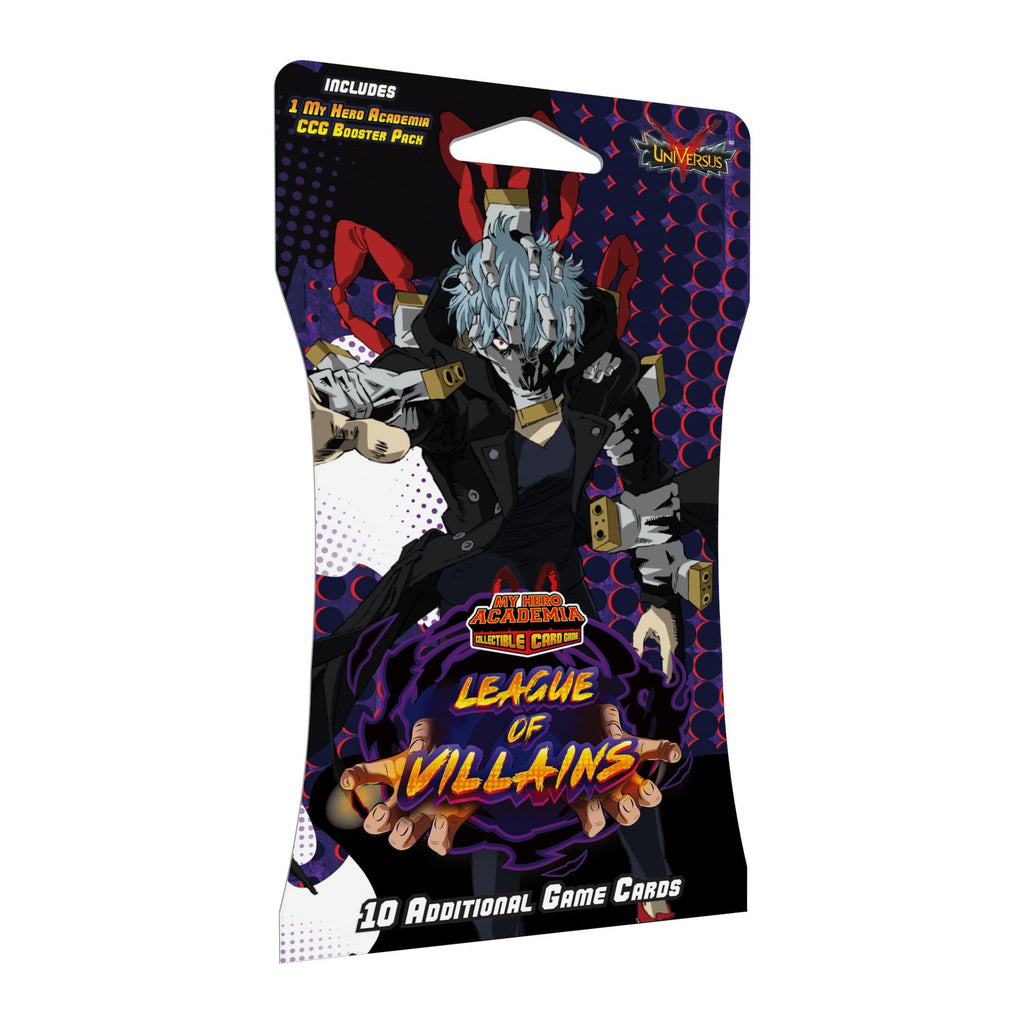 My Hero Academia Collectible Card Game Set 4: League of Villains Booster Pack - Individual Expansion Pack with 10 Additional Game Cards - 5