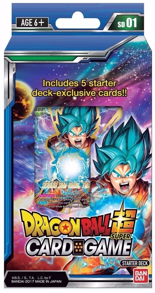 BCLDBST7177 Z The Awakening Dragonball Super Card Game Starter Deck