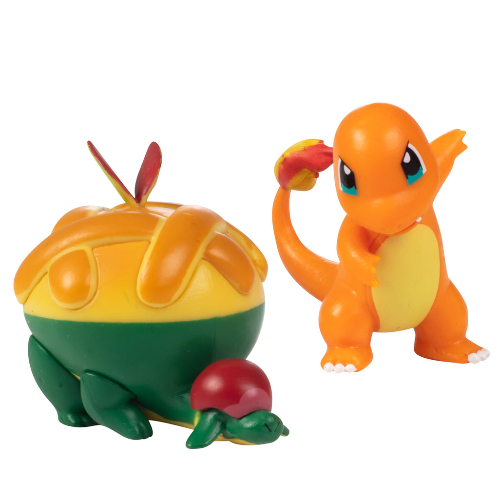 Pokemon Battle Ready! Toy Figure Set, 8 Pieces - 2" & 3" Charmander, Bulbasaur, Squirtle, Lucario, Alolan Vulpix & More - Holiday Christmas Stocking Stuffer Gift for Kids, Boys, Girls - 4+ - 6