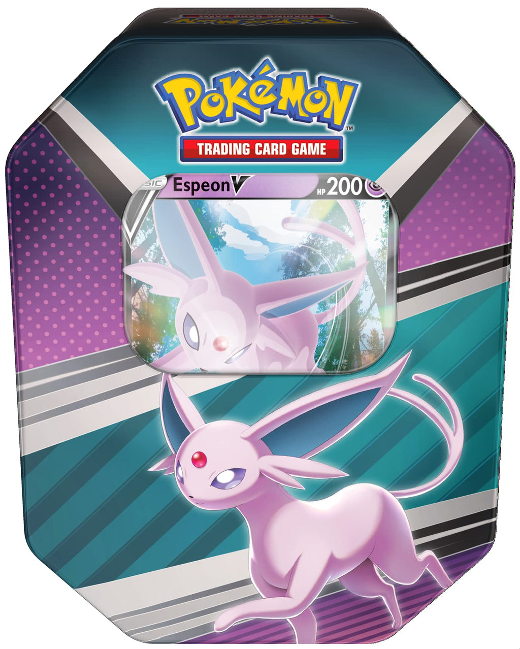 PoKéMoN TCG: V Heroes Tin - Espeon V, Umbreon V or Sylveon V (One at Random) | Card Game | Ages 6+ | 2 Players | 15 Minutes Playing Time, Multicolor (POK85015D6) - 5