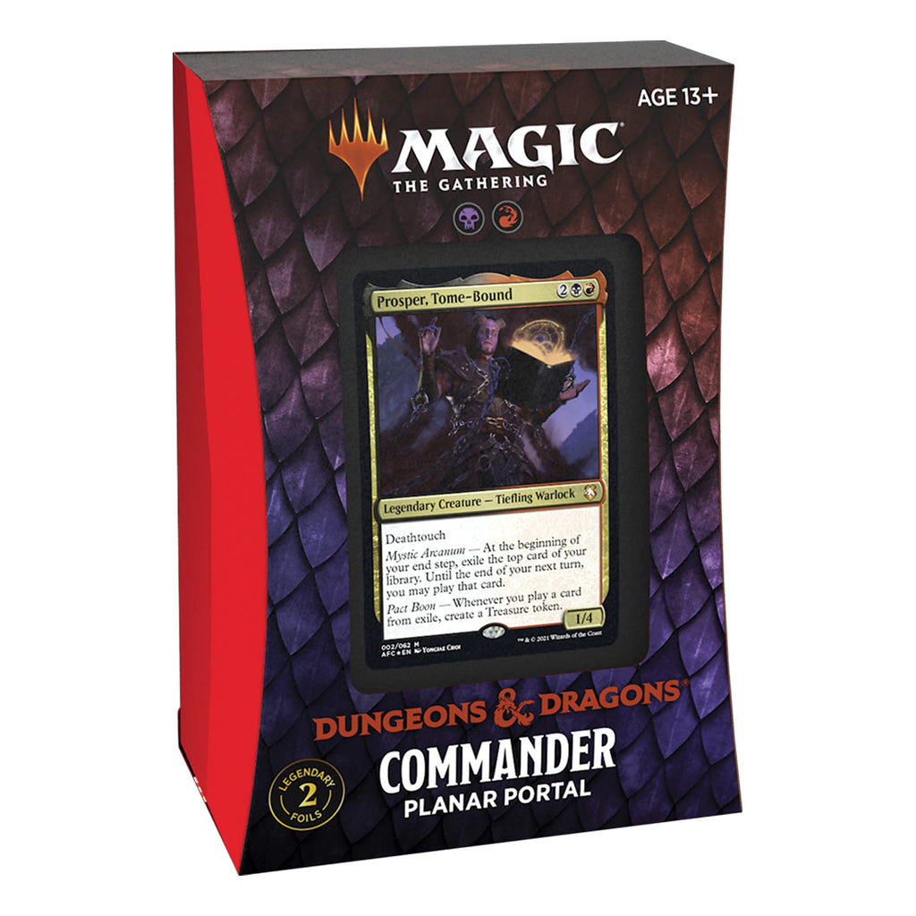 Magic: The Gathering Adventures in The Forgotten Realms Commander Deck – Planar Portal (Red-Black) - 7