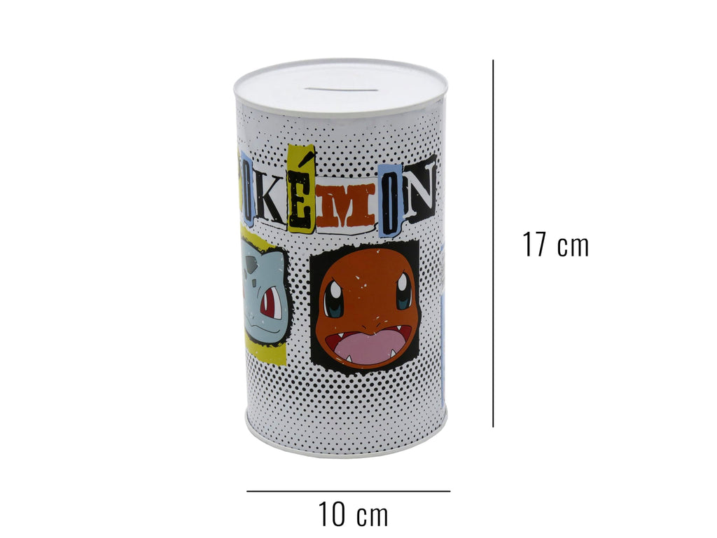 POKÉMON Big Tin Coin Bank, 10 x 17 x 10cm - 6