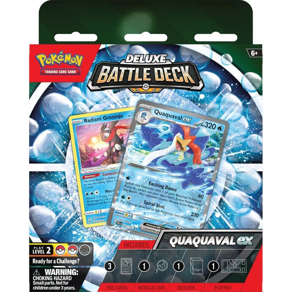 Pokémon TCG: Meowscarada/Quaquaval ex Deluxe Battle Deck - 2