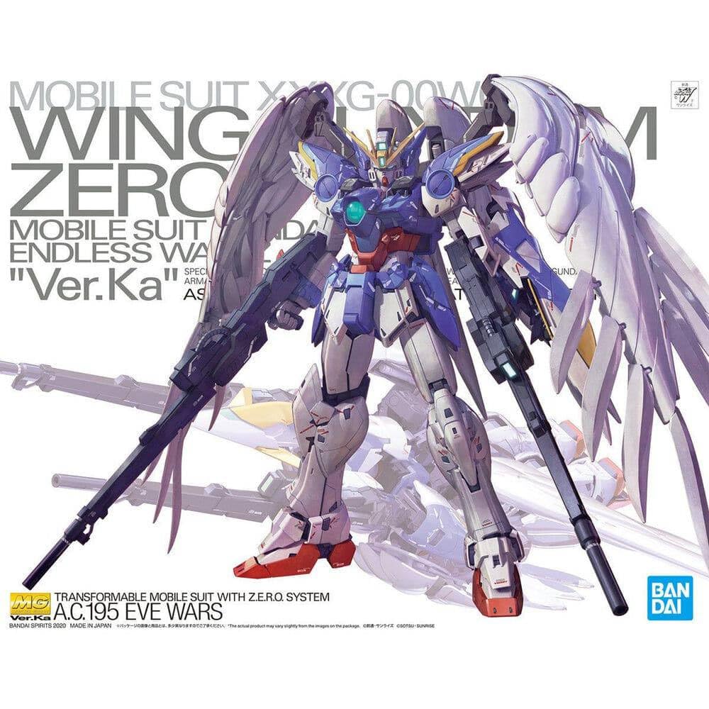BANDAI Hobby EW-02 1/100 High Grade Endless Waltz Wing Gundam Zero Custom Model Kit