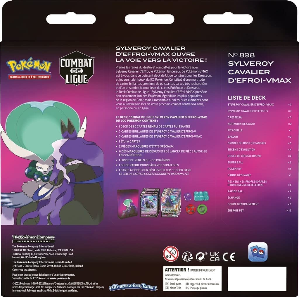 Pokemon Cards: Shadow Rider Calyrex VMAX League Battle Deck - 3