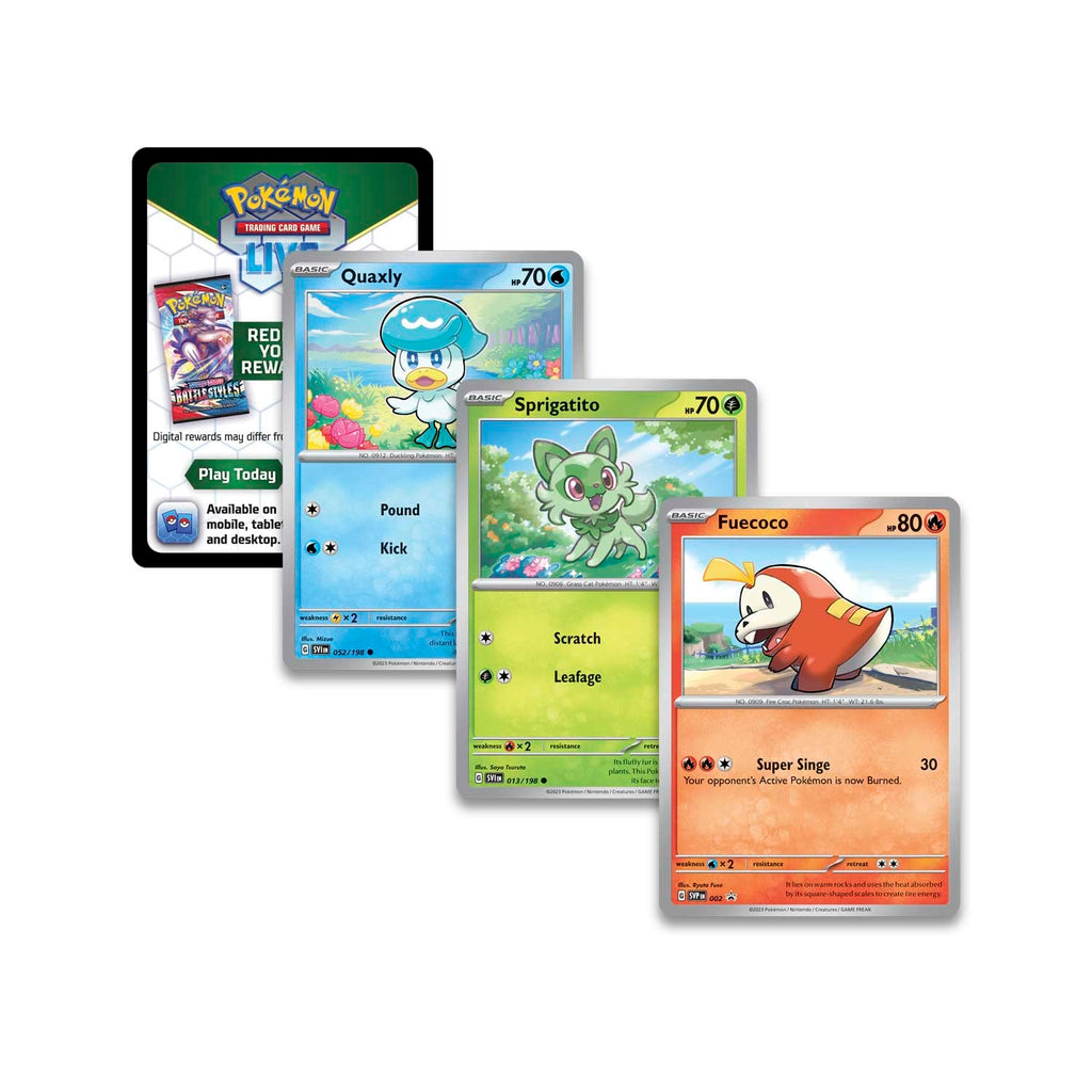 Pokemon TCG: Paldea Pin Collection - Fuecoco - 5