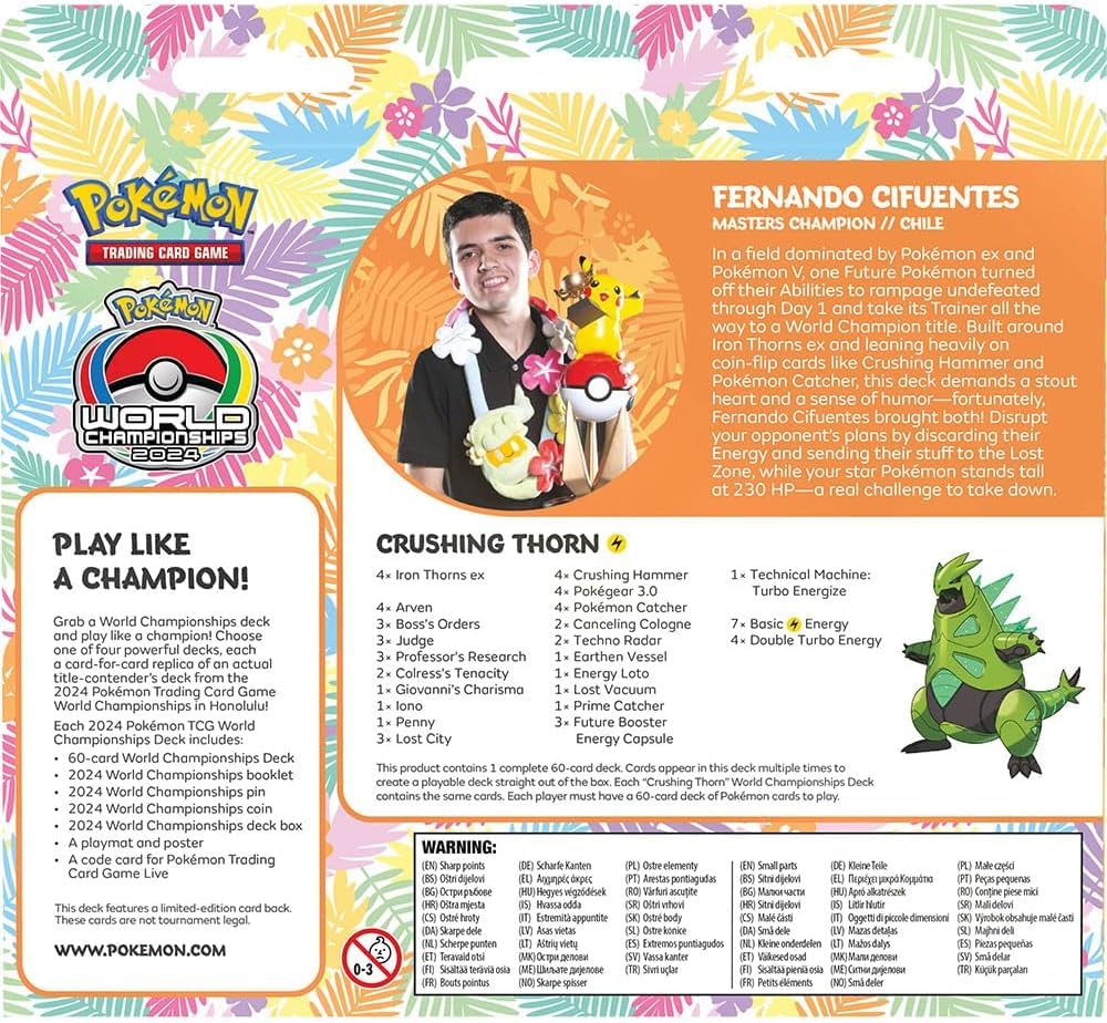 2024 Pokémon TCG World Championships Deck (One Random Deck) - 3
