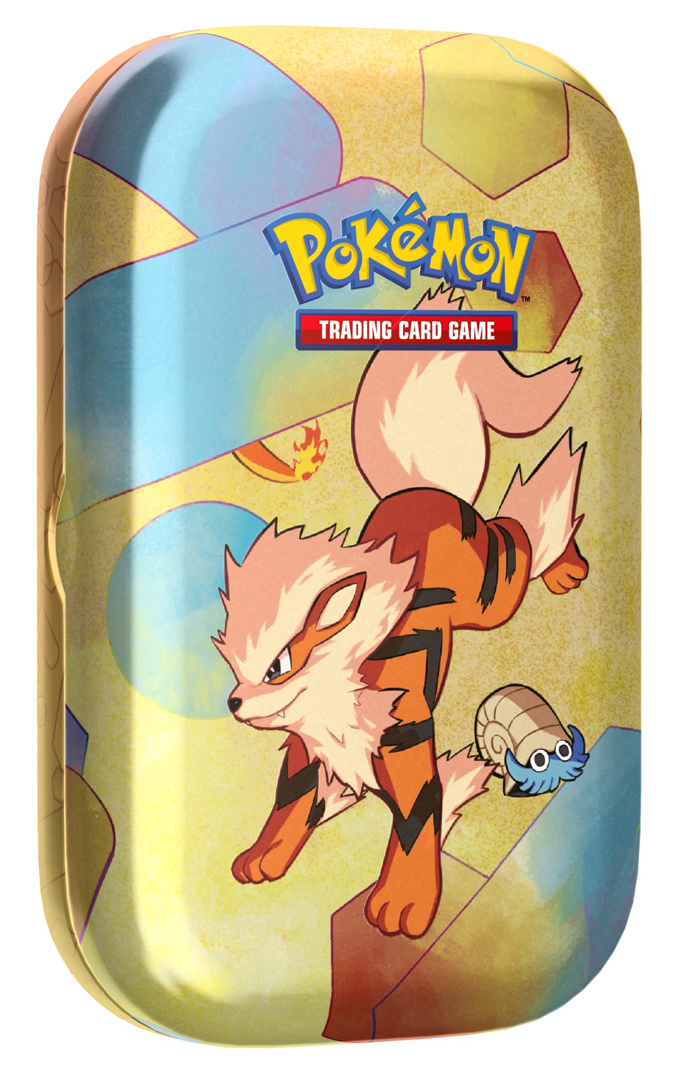 Pokémon TCG: Scarlet & Violet—151 Mini Tin – Arcanine (2 Booster Packs, 1 Coin & 1 Art Card)
