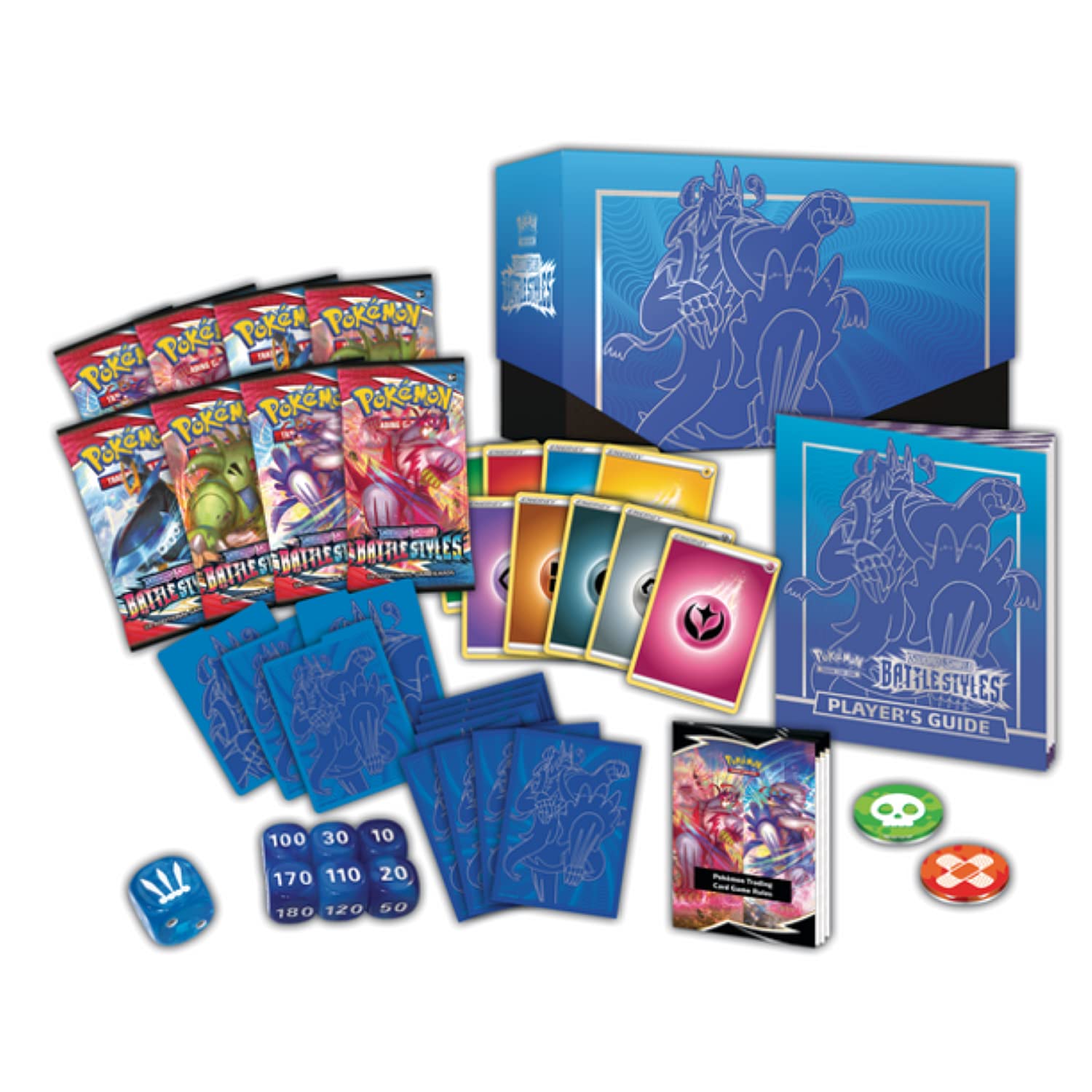 Pokemon TCG: SAS5 Battle Style Gigantamax Rapid Strike Urshifu Elite Trainer Box - 3