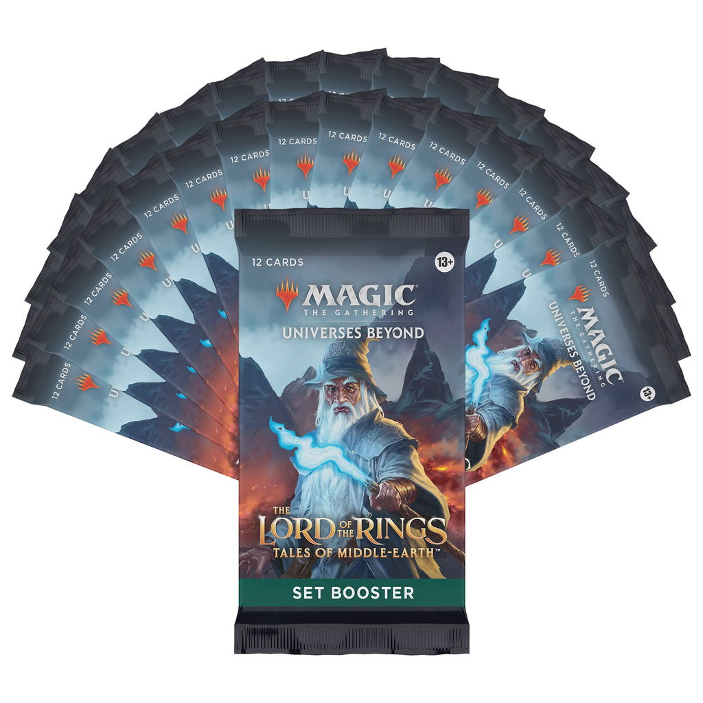 Magic: The Gathering The Lord of the Rings: Tales of Middle-earth Set Booster Box - 30 Packs (360 Magic Cards) - 5
