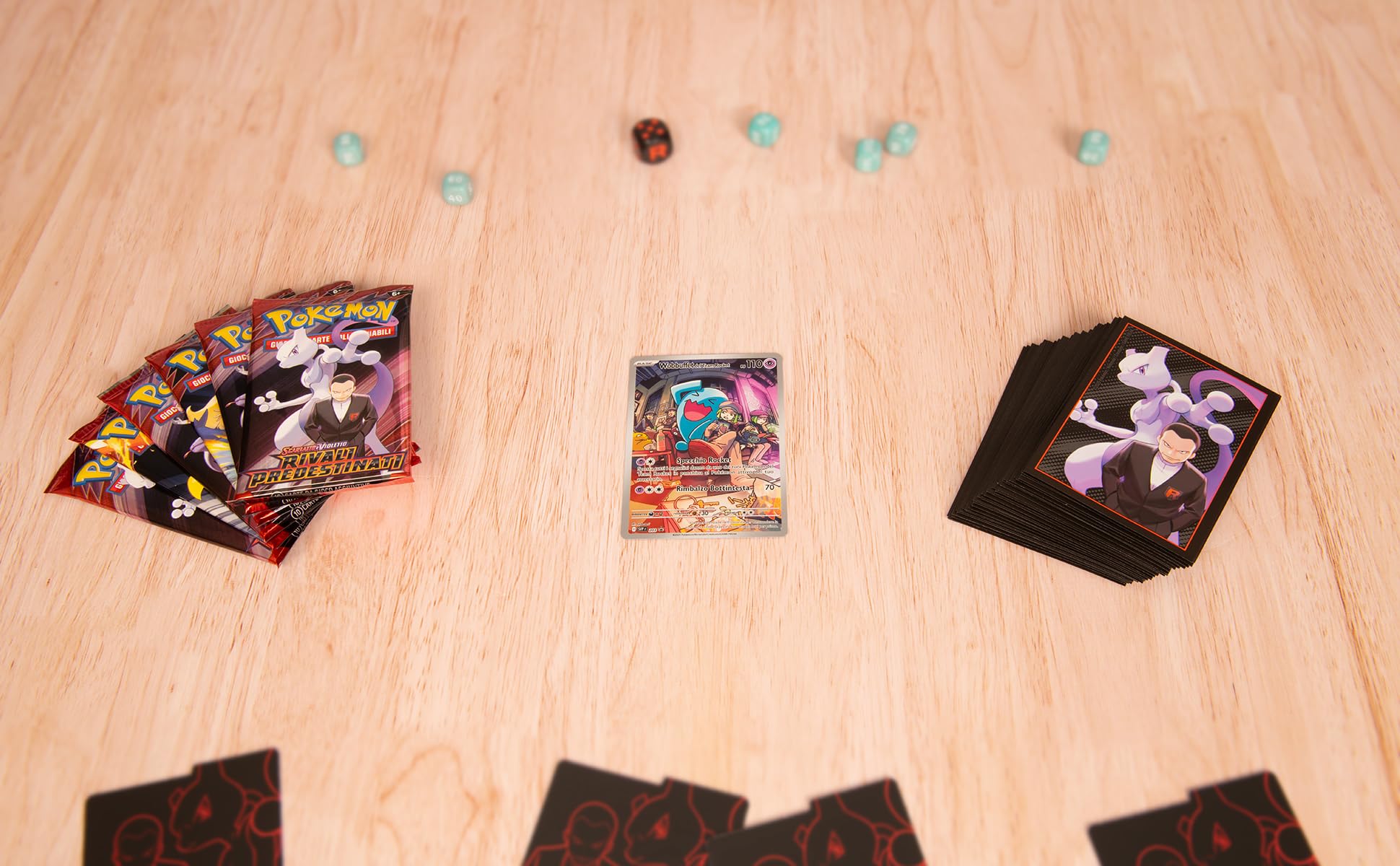 Pokémon CCG: Scarlet & Purple Expansion Out of Class Trainer Set - Predestined Rivals (One Full Figure Card, Nine Expansion Wraps and Premium Accessories) - 4