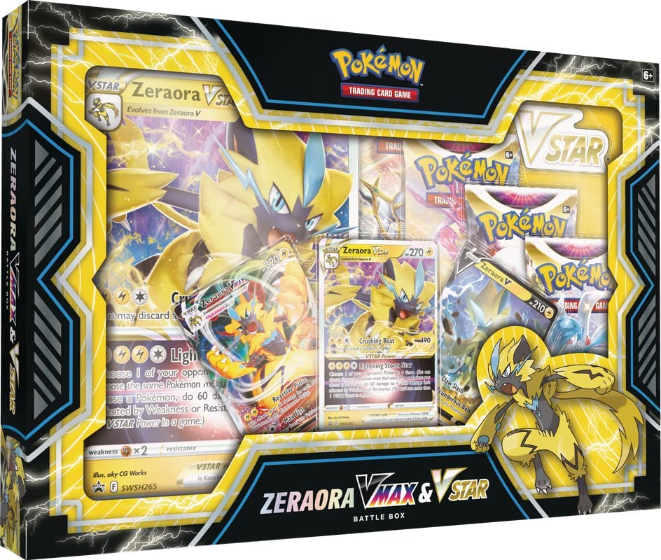 Pokemon TCG: Zeraora VMAX VSTAR Battle Box - 3