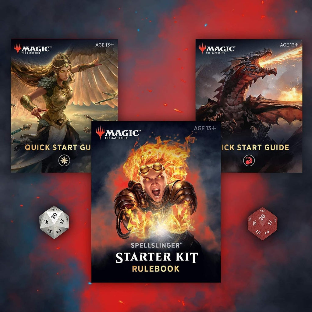 Magic: The Gathering Spellslinger Starter Kit Core Set 2020 (M20) | 2 Starter Decks | 2 Dice | 2 Learn to Play Guides - 5