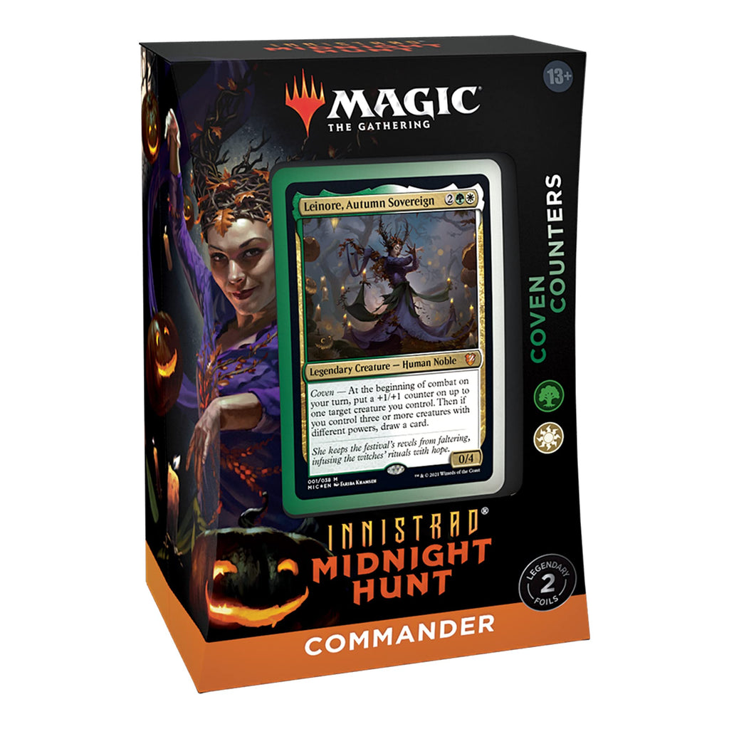 Magic: The Gathering Innistrad: Midnight Hunt Commander Deck – Coven Counters (Green-White) - 4