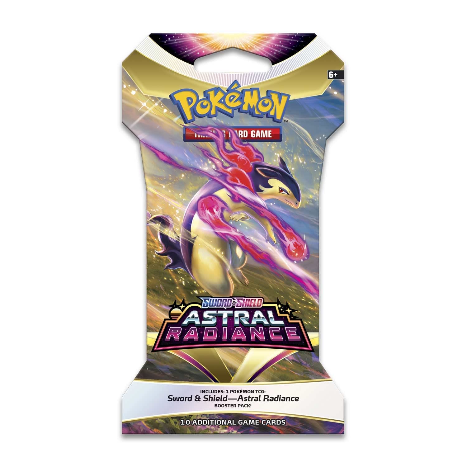 Pokemon Sword and Shield Astral Radiance Boosters - 8 Sleeved Packs! - 6