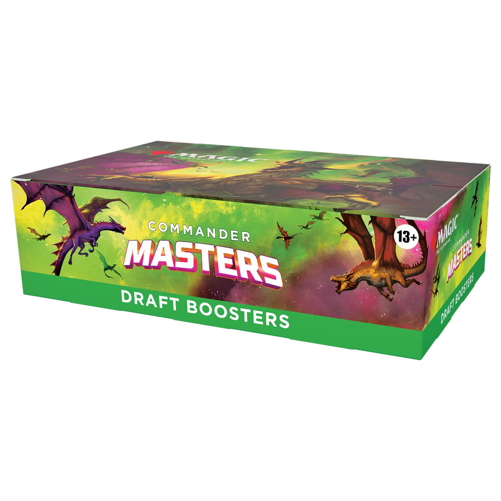Magic: The Gathering Commander Masters Draft Booster Box - 24 Packs (480 Cards) - 7