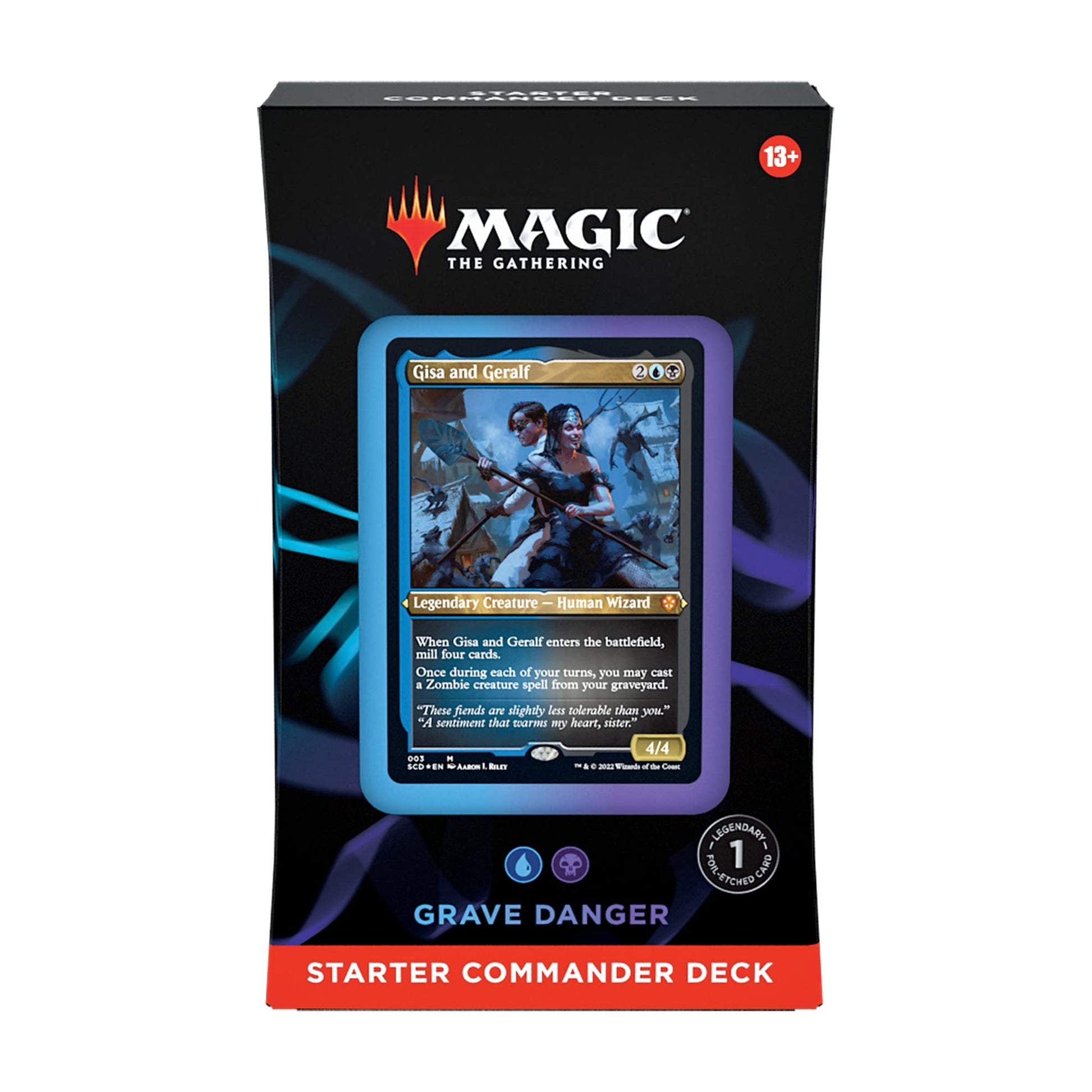 Magic: The Gathering Starter Commander Deck Bundle – Includes all 5 Decks,Multicoloured - 4