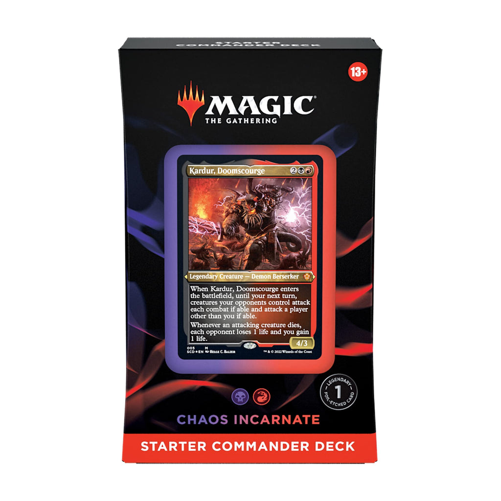 Magic: The Gathering Starter Commander Deck Bundle – Includes all 5 Decks,Multicoloured - 5