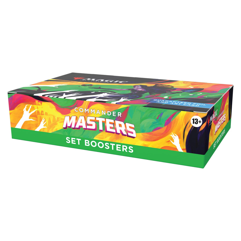 Magic The Gathering Commander Masters Set Booster Box - 24 Packs (360 Magic Cards) - 7