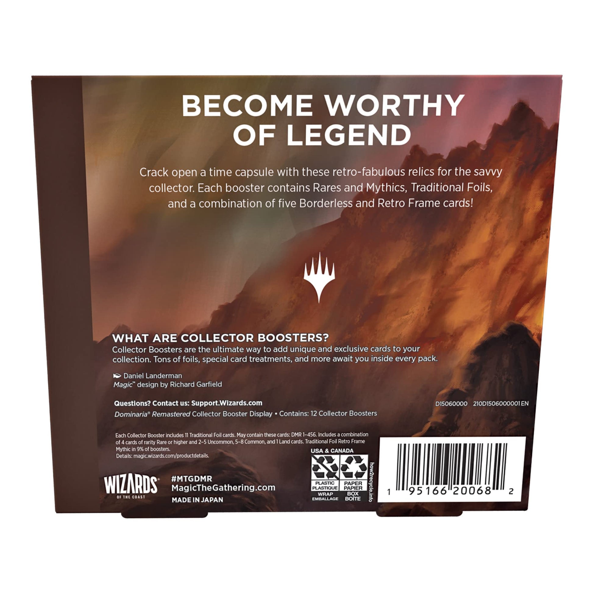 Magic: The Gathering Dominaria Remastered Collector Booster Box, 12 Packs - 2