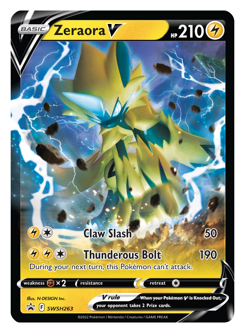 Pokémon TCG: Zeraora V Battle Deck (60 Cards, Ready to Play) - 5